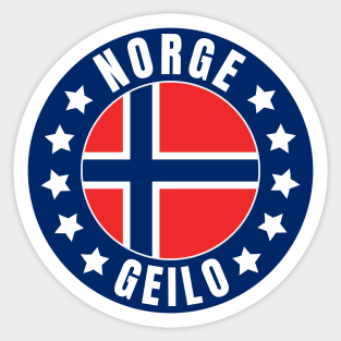 Geilo Sticker